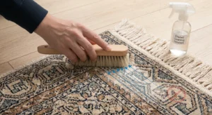 Step by step guide to clean a wool rug