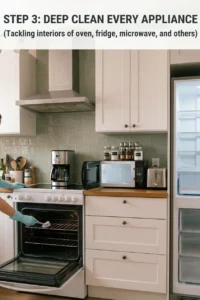 How to deep clean kitchen