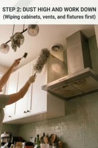 How to deep clean kitchen