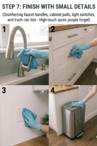 How to deep clean kitchen