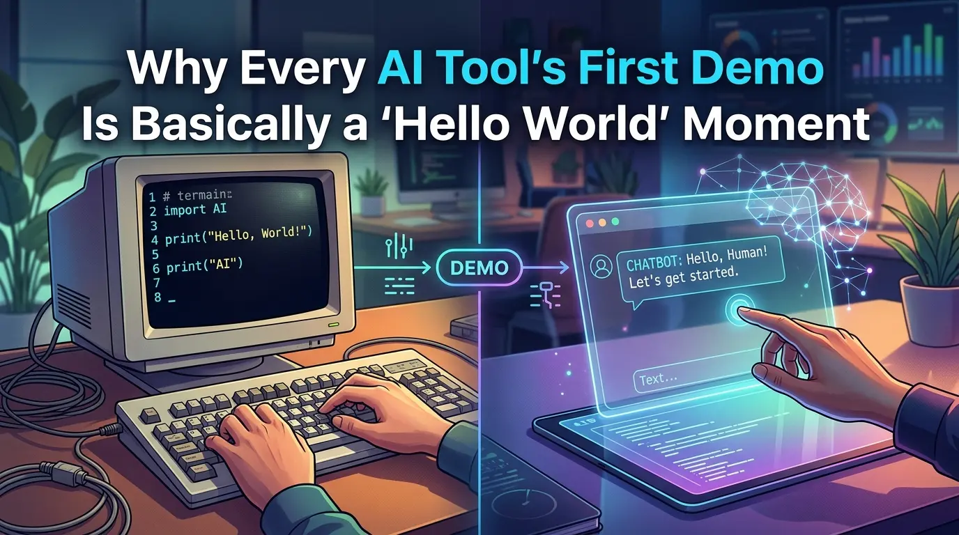 Why Every AI Tool's First Demo Is Basically a Hello World Moment