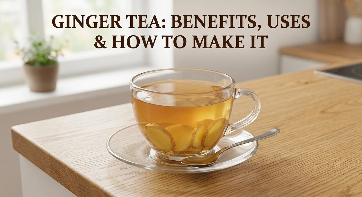 Ginger Tea: How to make it and its benefits