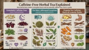 caffeine free herbal tea explained